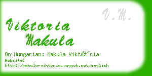 viktoria makula business card